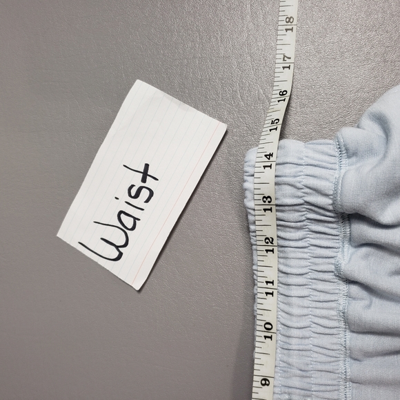 Knox rose blue, white, gray tie dye soft light weight joggers women's size Large - Picture 6 of 9